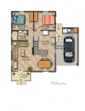 Heleconia Floor Plan 